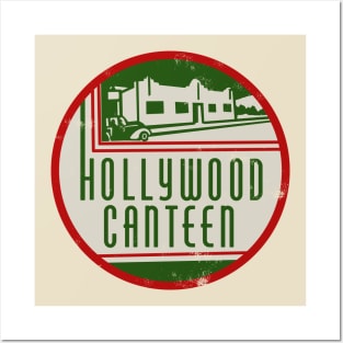 Vintage Hollywood Canteen Posters and Art